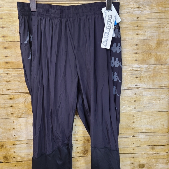 Kappa Soccer Futbol Soccer Joggers Fitted Mens L B - Picture 1 of 8